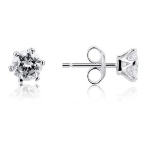 Argento Silver Crystal Claw Set Earrings loving the sales