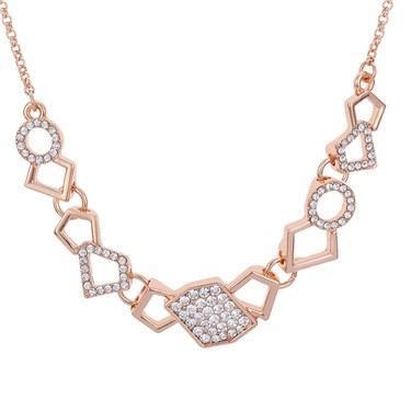August Woods Rose Gold Sparkle Geo Necklace loving the sales