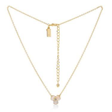 Kate Spade New York Gold Disco Pansy Necklace loving the sales