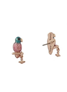 Vivienne Westwood Rose Gold Alicia Parrot Earrings loving the sales