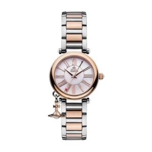 Vivienne Westwood Silver & Rose Gold Mother Orb Watch loving the sales